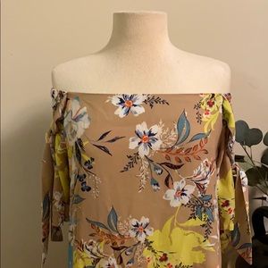 Be by Chetta B Floral OTS Dress